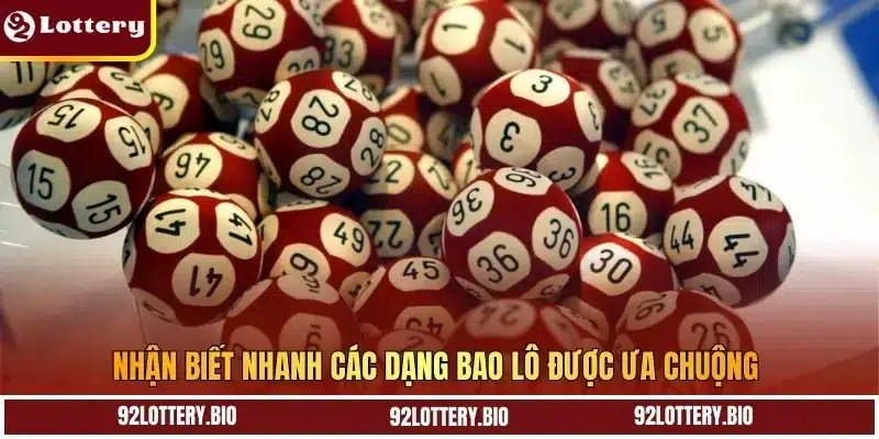 Nhận biết nhanh các dạng bao lô được ưa chuộng